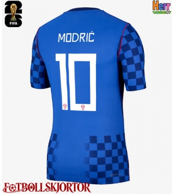 Kroatien Luka Modric #10 Bortatröja VM 2026 Kortärmad